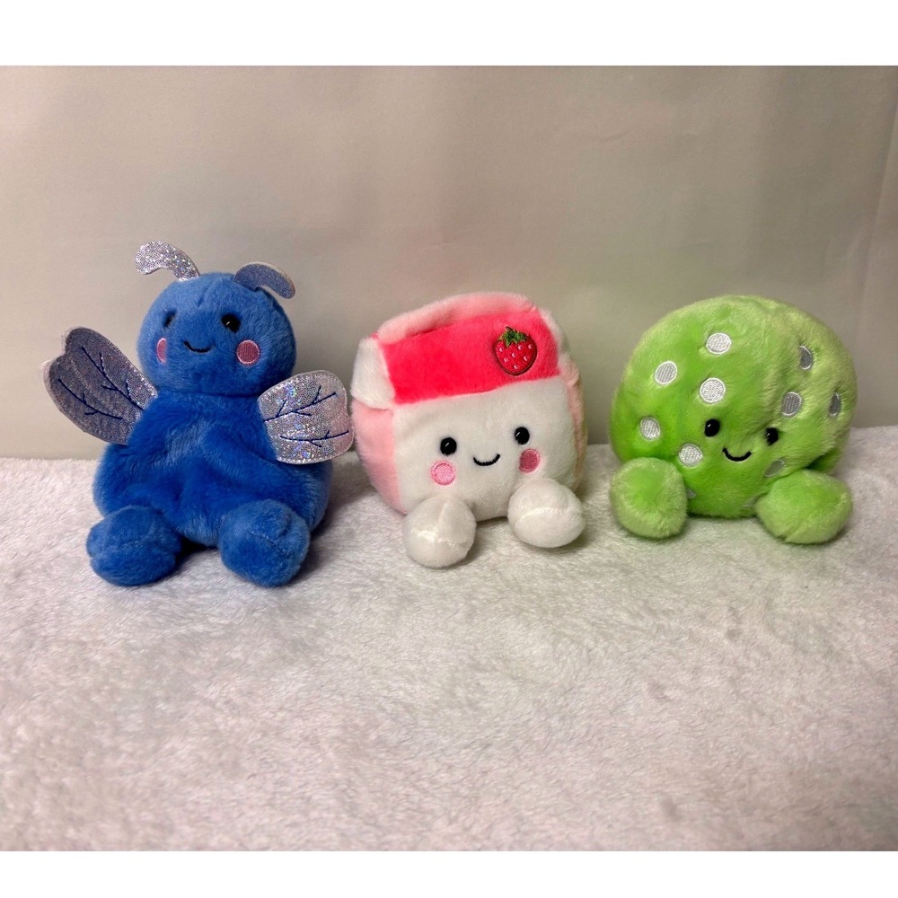 3 Aurora Palm Pals Blue Dart Dragonfly Fresa Strawberry Milk Steve Pickleball